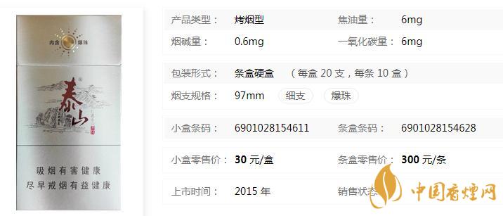泰山儒風(fēng)細(xì)支多少錢(qián)一包 泰山儒風(fēng)細(xì)支的特點(diǎn)介紹