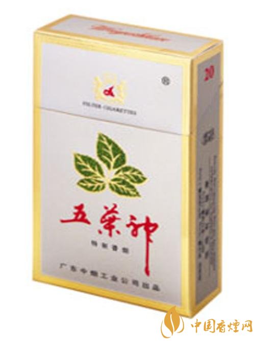 五葉神香煙價格及圖片,五神葉香煙有多少種(10種)